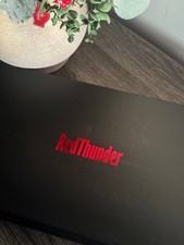 RedThunder Wired Gaming Keyboard and Mouse Combo White LED Backlit BRAND NEW