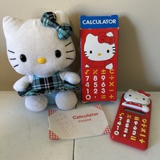 Vintage Sanrio Hello Kitty Calculator 1998 Li...