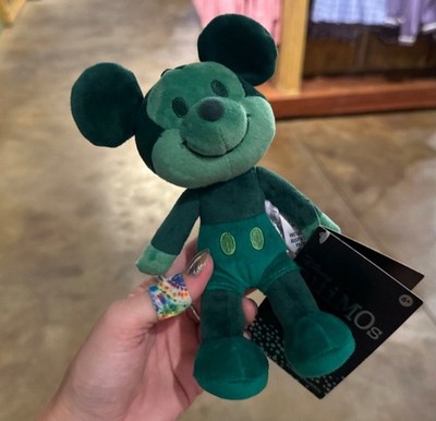 Disney Parks 2026 Logo Mania Tiki Tiki Room Green Mickey Mouse NuiMOs Plush Toy