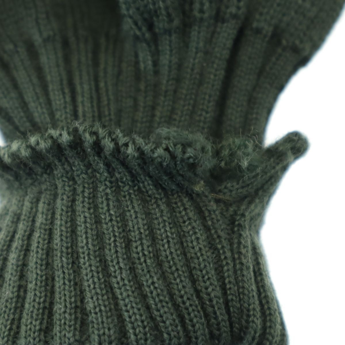 Burberrys Elbow Patch Knit Sweater 90'S size S color green fashion