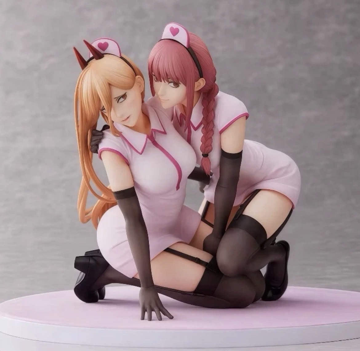 Chainsaw Man Power & Makima Figuras 14cm Anime PVC Estatua Colección Regalo
