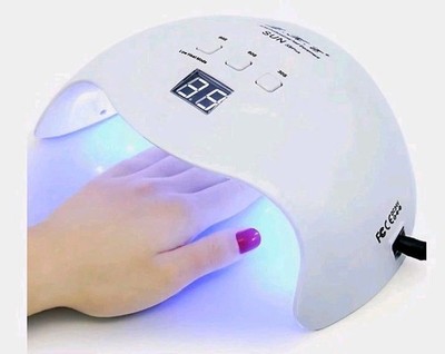Gel UV LED Nail Lamp Dryer 40W Gel Nail Polish Light with 3 Timers Manicure SPA