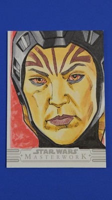 The Fourth Sister - 2025 Star Wars Masterwork Sketch Card by Artist Tom Amici