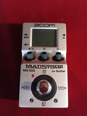 ZOOM MS50G Gitarren-Multieffektpedal kompakt Metallbaufertig vollständig...