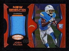 2021 Certified New Generation Jerseys Mirror Orange /149 Josh Palmer #NG-29 0e3s