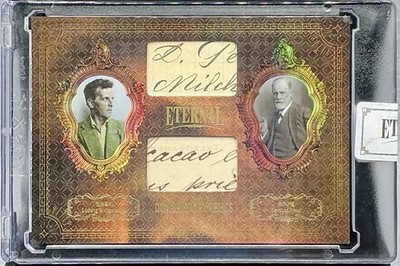 2024 Eternal Cuts World Celebrities Sigmund Freud / Wittgenstein Dual Relics /99