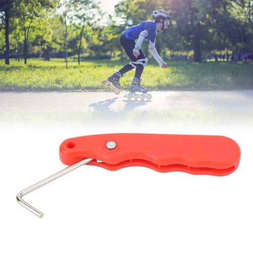 RED Skate Lace Tightener Stainless Steel And Plastic Curve Design Folding FA - Picture 8 of 23