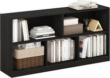 Furinno DALY Book Shelf, 5-Cube Bookshelf, Horizontal Cube Storage Organizer Boo