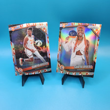WNBA Saniya Rivers Sun 2025 Rookie 9 different cards Prizm/Donruss/Logo/ice