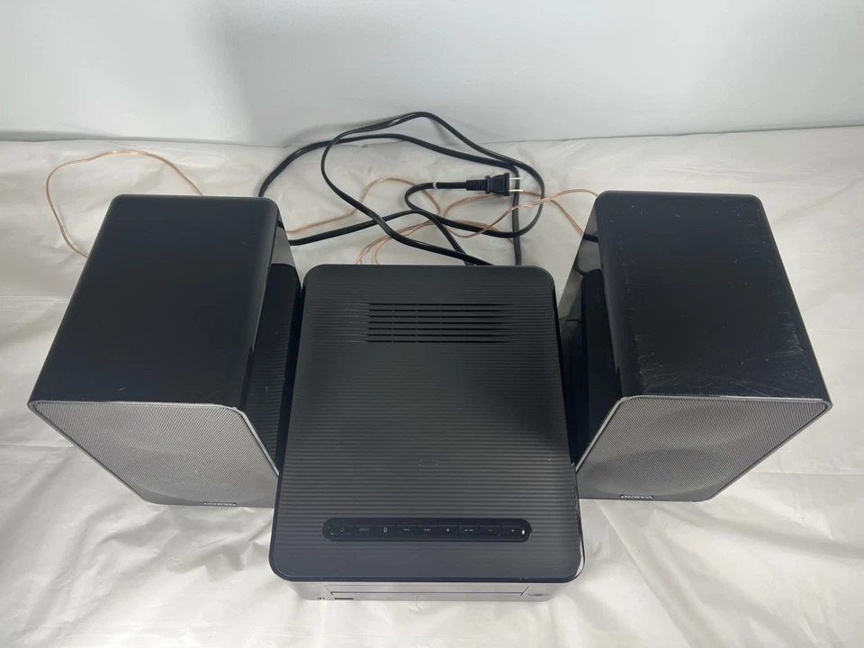 Onkyo CR-265 Mini Stereo System CD Bluetooth D-T25 Speakers No Remote READ - Image 3 of 4