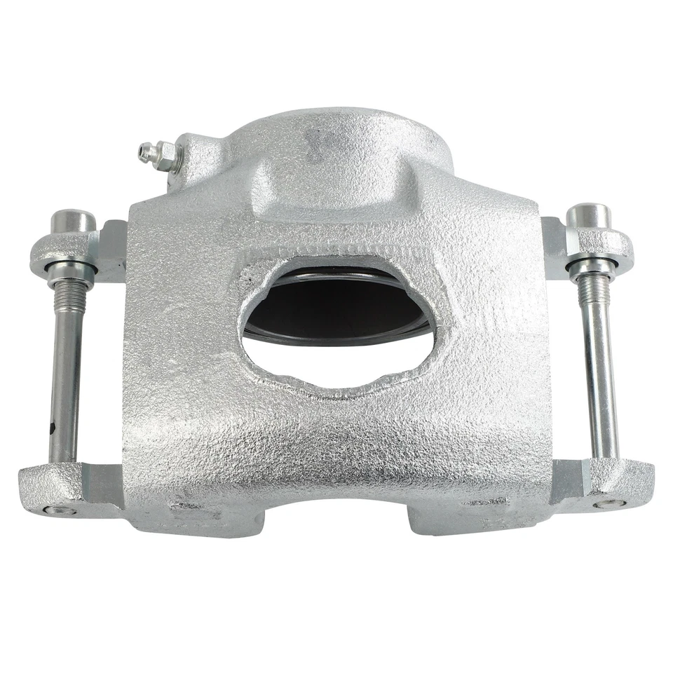 For 75-76 Chevrolet Nova 73-76 Pontiac Lemans 2pcs Silver Front Brake Calipers - Image 3 of 4