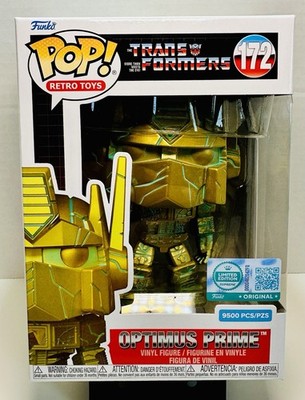 eVend Funko Pop! Optimus Prime Metallic LE 9500 Transformers  #172.