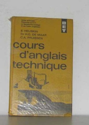 Technischer Englischkurs | Heuskin E. De Maar Dr. H.g Pruissen C.A | Guter Zustand