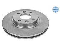 2 St. Bremsscheibe Meyle 16-155210034 Vorderachse FüR Renault
