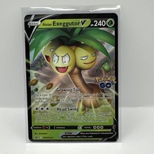 Carte promozionali Alolan Exeggutor V SWSH225 SWSH: Spada e Scudo Holo
