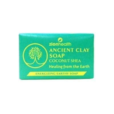 Zion Health Ancient Clay Soap Coconut Shea 6 oz Bar Soap