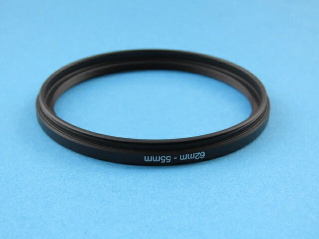 62mm to 55mm Stepping Step Down Ring Camera Lens Filter Adapter Ring 62-55mm - Image 2 of 2