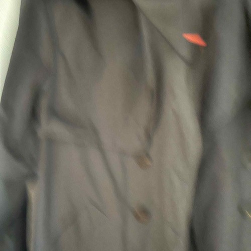 Diane Von Furstenberg Ursula Trench coat Navy Size M - Picture 5 of 13