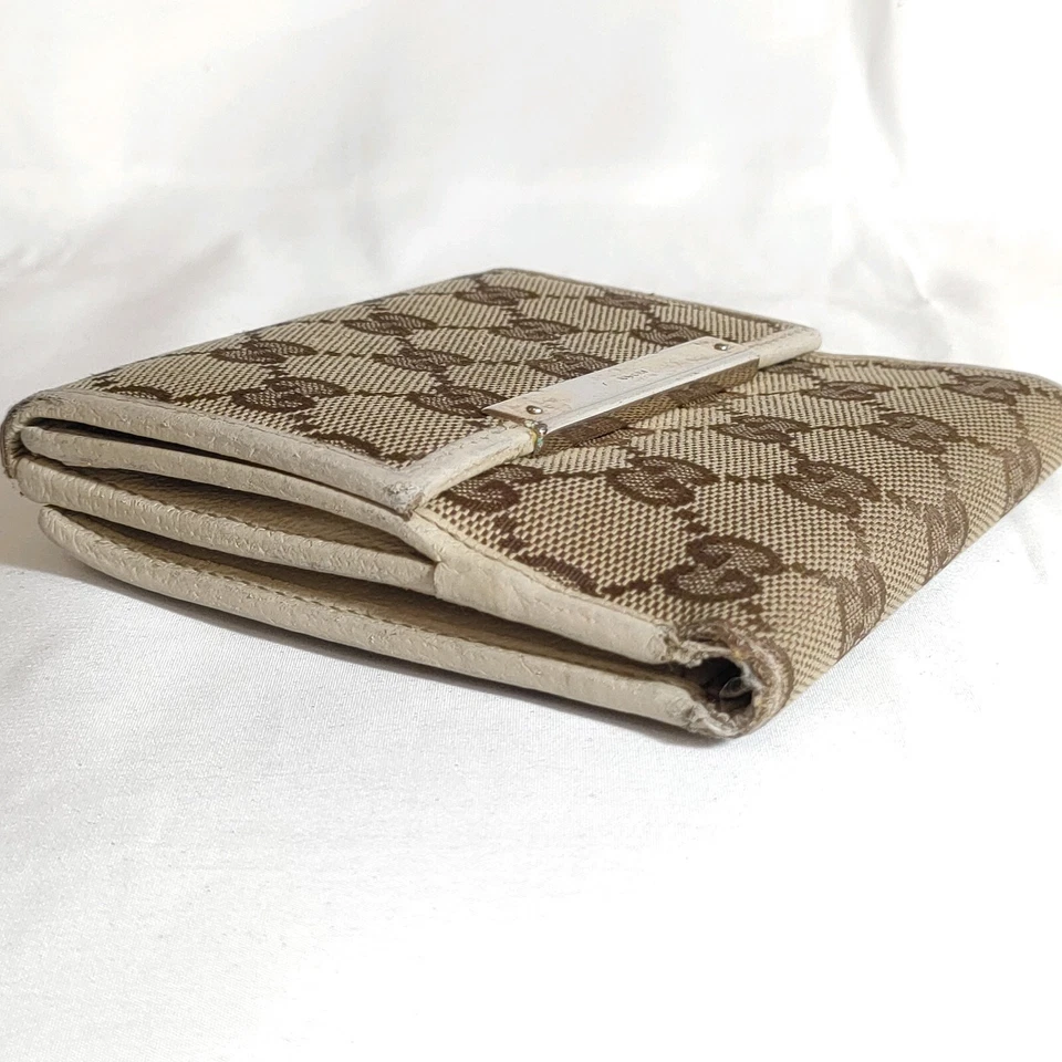 GUCCI GG purse wallet Canvas Authentic From Japan - Image 4 of 4