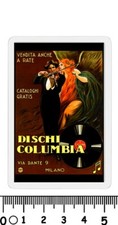 calamita pubblicitaria dischi columbia 78 giri milano catalogo vendita rate