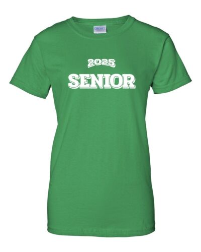 Women's 2025 Senior Shirt Graduation Tee Class of 2025 Gift High School College - Picture 5 of 9