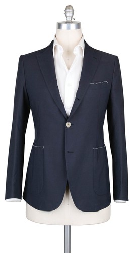Gilet/veste Aspen Paris Bleu Marine à Liseret Blanc - Taille 44/46, Acrylique, Occasion