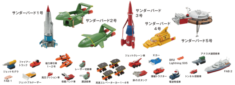 Thunderbirds Tracy Island Complete Model Kit 28