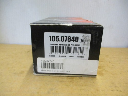 Disc Brake Pad Set-Posi-Quiet Ceramic Centric 105.07640 - Picture 2 of 6