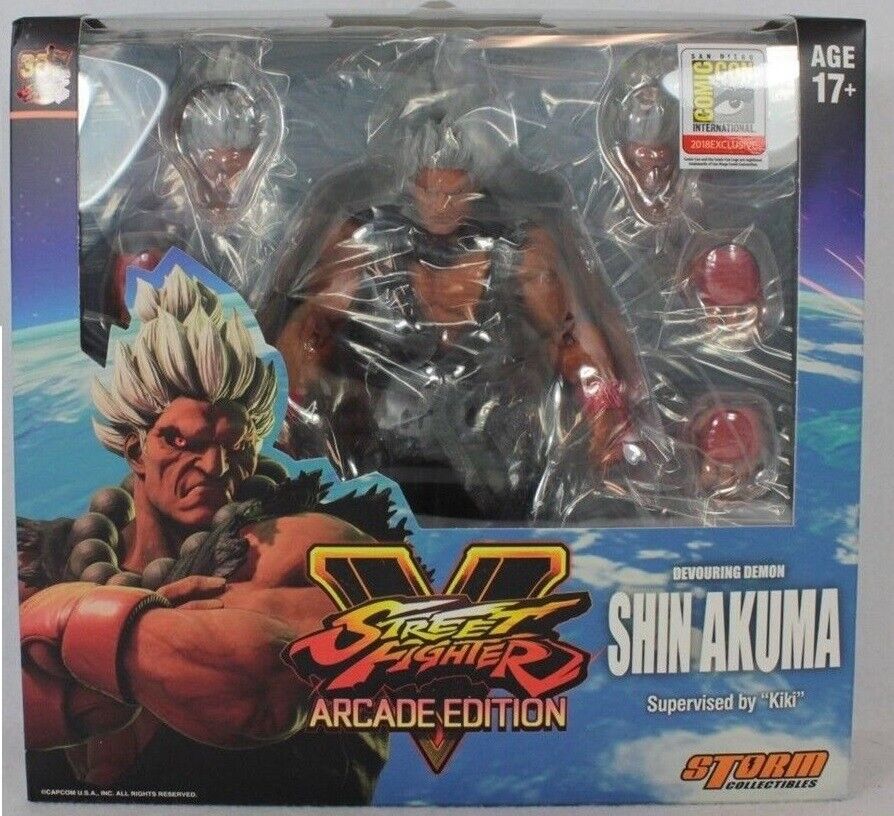 Storm Toys 1/12 Collectibles Street Fighter V Arcade Edition SDCC Shin –  Lavits Figure