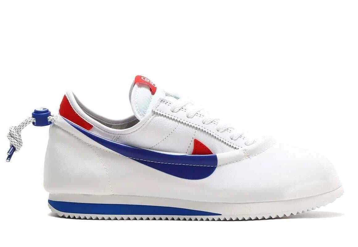 CLOT Nike Cortez White and Game Royal DZ3239-100 US 6 - 11 Men | eBay