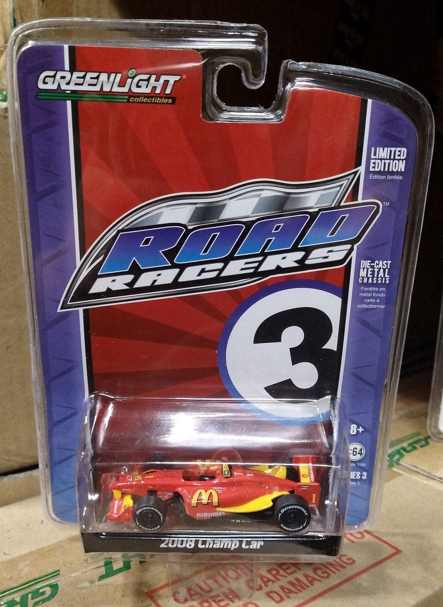 jumpさま　マックミニカー Greenlight Road Racers 2008 Champ Car McDonalds Sebastian Bourdais