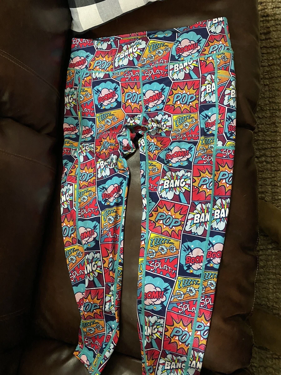 Constantly Varied Gear CVG Knockout Comic Leggings XXL New