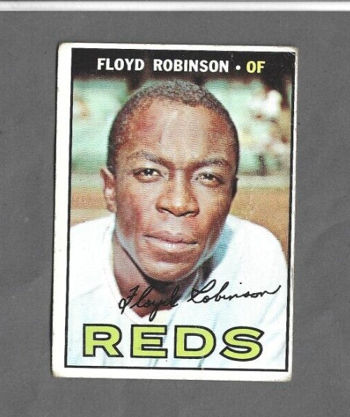 Floyd Robinson Cincinnati Reds 1967 Topps #120