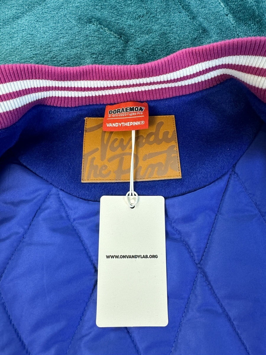 Vandy the Pink x Doraemon Varsity Jacket New XL | eBay Vandy the Pink x Doraemon Varsity Jacket New XL | eBay