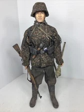 1/6 CUSTOM DRAGON WW2 GERMAN SS DIV INFANTRYMAN K-98 & PANZERFAUST AUTUMN CAMO