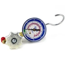 Yellow Jacket 40319 1-Valve Test/Charging Lo-Side Manifold with Hook