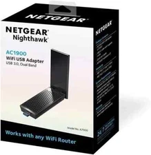 Netgear A7000 AC1900 USB 3.0 WiFi Adapter (A7000) Nighthawk Dual-Band Adapter