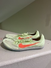 NIKE Zoom Rival D 10 Barely Volt Mid Distance Track Spike Shoes Mens 13