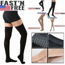 30-40mmHg Compression Stockings Thigh High Medical Support Prevent Varicose Vein