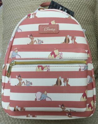 NWT LOUNGEFLY DISNEY BEST FRIENDS MINI BACKPACK POOH DUMBO 