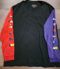 Vintage Y2k Jordan Sweatshirt Pullover Mens Size XL Color Block Logo BQ5551