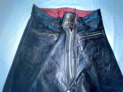 VTG 40 50 MEN 32 BECK NORTHEASTER FLYING TOGS HORSEHIDE LEATHER