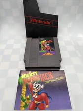 Mighty Bomb Jack Nintendo NES Authentic With Manual & Sleeve EXCELLENT