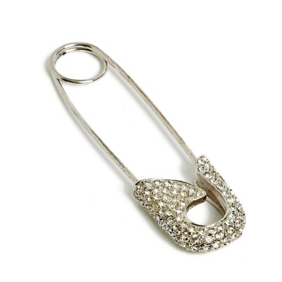 Christian Dior 1990s Brooch XL Precious Safety Pin Brooch | eBay