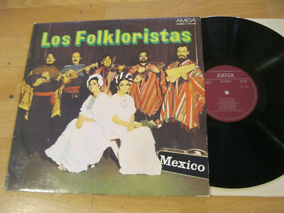 LP Los Folkloristas Mexico El Chinchorro  Misionera  Vinyl Amiga DDR 8 55 469