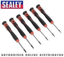 Sealey Tools Microtip Precision Security Torx TRX-Star Driver Set 6pc AK97304
