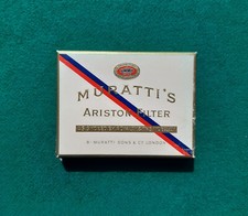 Scatola Muratti’s Ariston filter vintage vuota cm 9,5 x 7,3