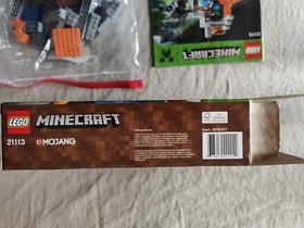 LEGO MINECRAFT 21113 The Cave Complete Box Instructions EUC
