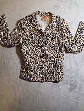 TORY BURCH WOMEN'S SIZE 2  JACKET LEAOPARD PRINT  NEW