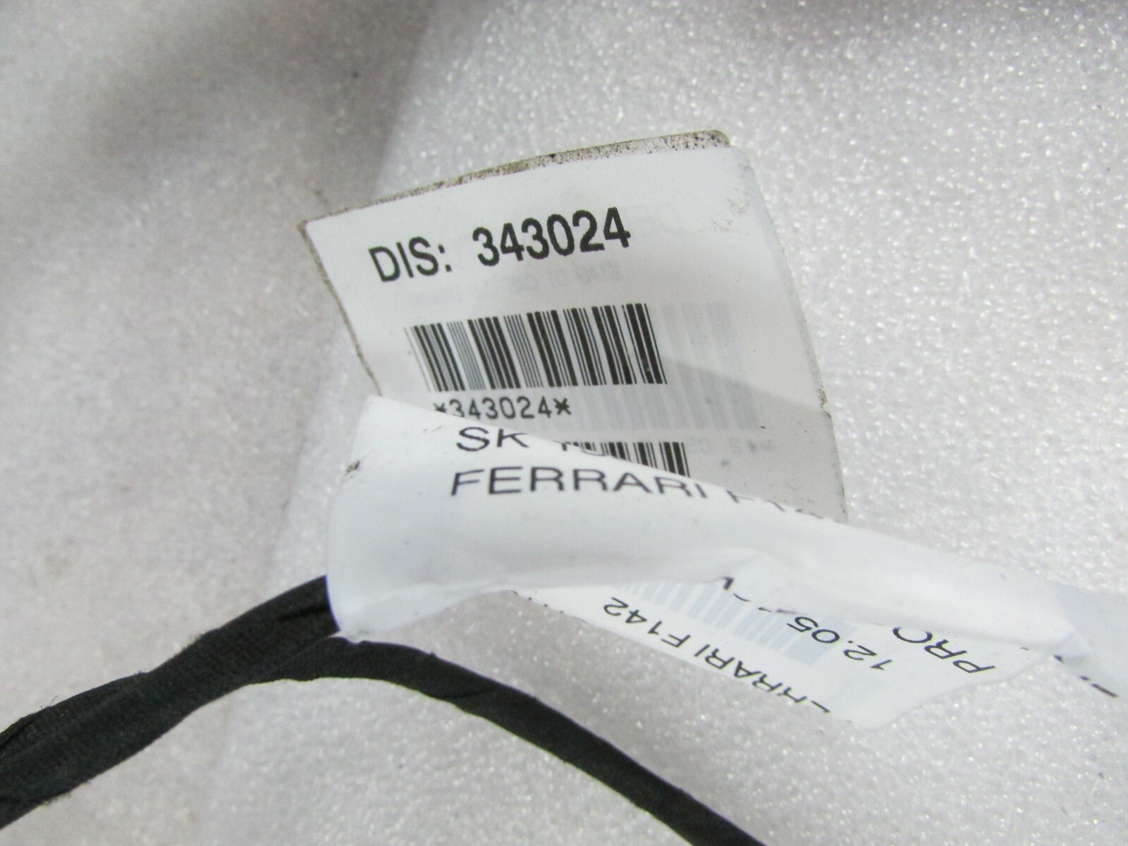 Ferrari 488, LH, Left Door Wire Harness, Used, P/N 343024